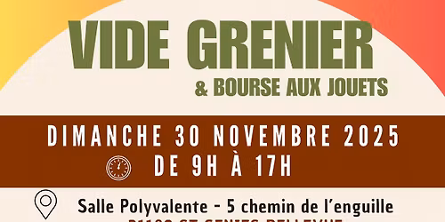 Vide Grenier - Bourse aux jouets