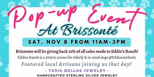 Pop-up Shopping Event at Brissont\u00e9!