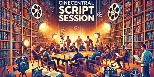 Cinecentral Script Session at the downtown lybrary