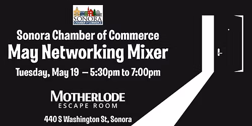 Sonora Chamber May Mixer at the Motherlode Escape Rooms