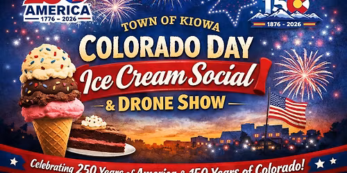 Kiowa Annual Ice Cream Social & Commemorative 250\/150 Drone Show