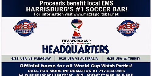 World Cup Watch Party EMS Fundraiser