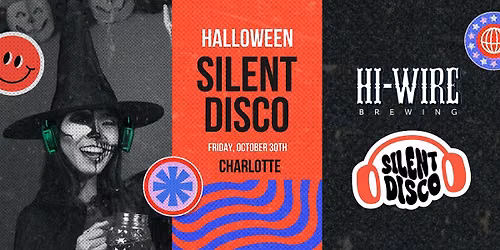 Halloween Silent Disco at Hi-Wire Charlotte