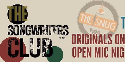 The Songwriters Club - Hosted by John Baby
