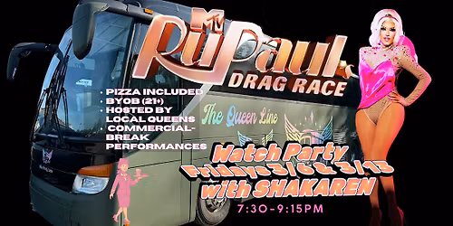RuPaul Watch Party on the Queen Line!