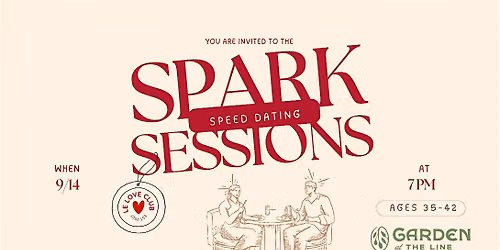 Spark Sessions: Modern Speed Dating Event (Ages 35-42)