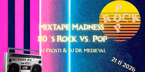 Mixtape Madness - 80s Rock vs Pop