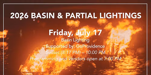 WaterFire Providence - Basin Lighting