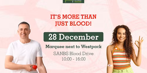 SANBS Blood Drive