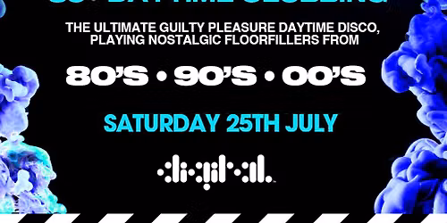 OVER 30's CLUB - Daytime Clubbing - Digital Newcastle