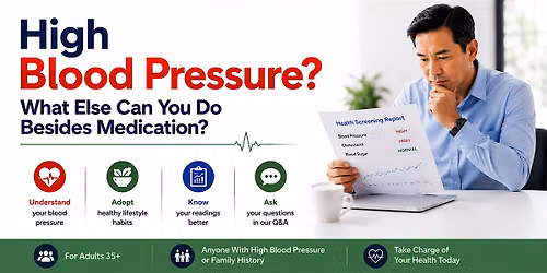 High Blood Pressure? What Else Can You Do Besides Medic*tion?
