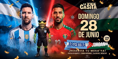 ARGENTINA VS JORDAN \u26bd EN VIVO Y A TODO VOLUMEN EN LA CASITA