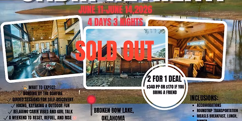 Summer Cabin Retreat June 2026 