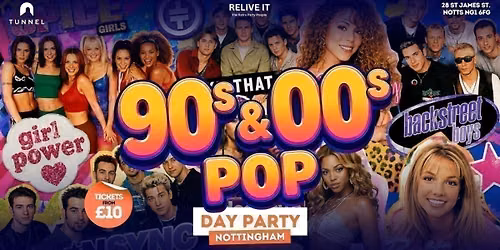 90s & 00s POP DAY PARTY