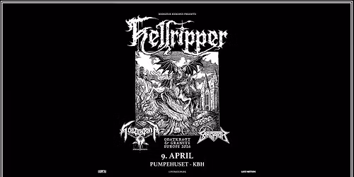 Hellripper [Support: Sarcator + Schizophrenia] \/\/ Pumpehuset \/\/ 9. april 2026