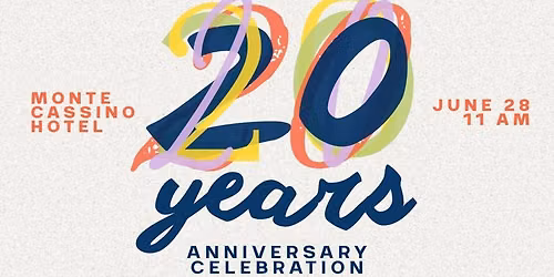 PCFC 20TH YEAR ANNIVERSARY