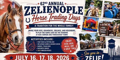 62nd Annual Zelienople Horse Trading Days