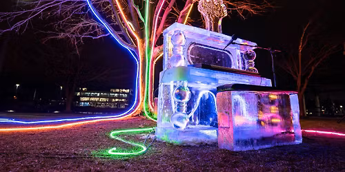 Ice Piano at World of Winter 