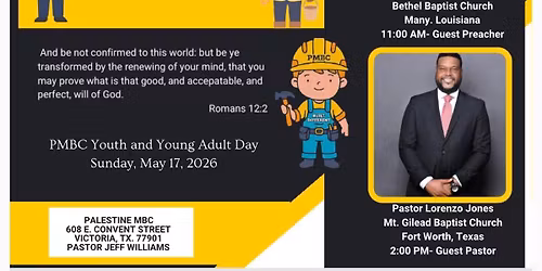 Palestine MBC Youth and Young Adults for Christ Day