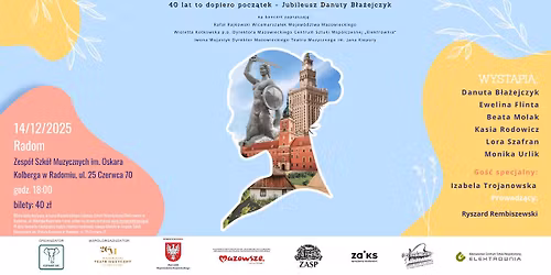 Koncert \u201eKobiety Mazowsza\u201d | trasa koncertowa Danuty B\u0142a\u017cejczyk z okazji 40-lecia pracy artystycznej
