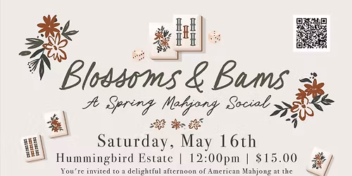 Blossoms & Bams: A Spring Mahjong Social