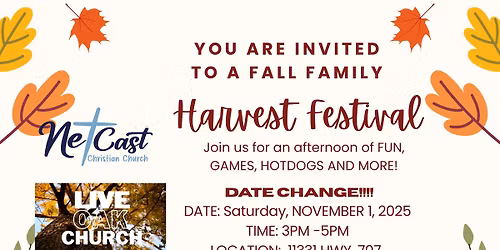 FAMILY HARVEST FESTIVAL
