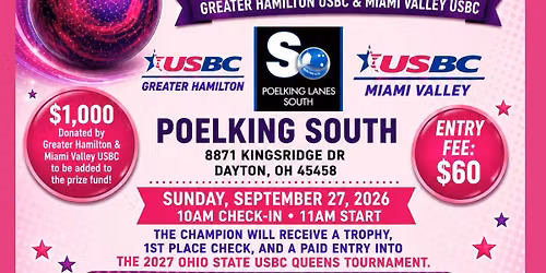 3rd Annual Southwest Ohio Queens Tournament
