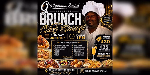 Brunch with Chef Dorsey @ G\u2019s Uptown Social
