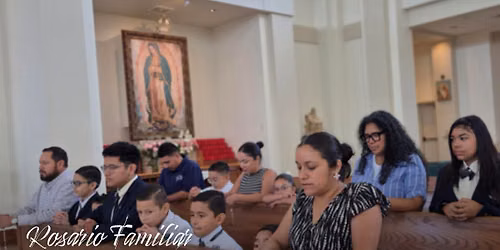 Rosario Familiar con el Obispo Burns - Dallas, Texas