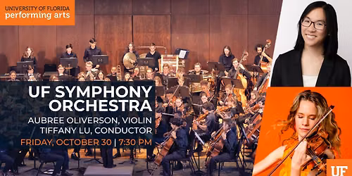 UF Symphony Orchestra with Aubree Oliverson, violin