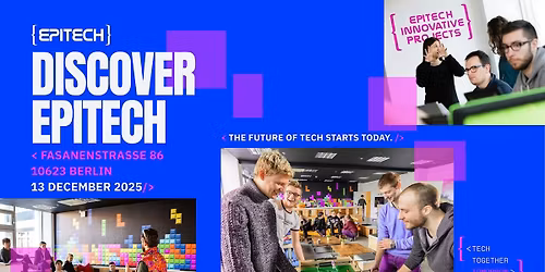 Campus Open Day: Discover Epitech - the premier school of IT and innovation