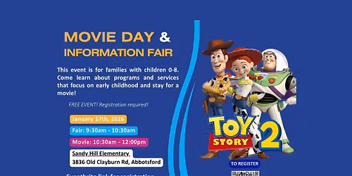 Movie Day and Info Fair - Sandy Hill Elementary