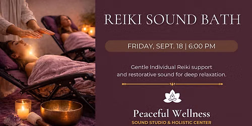 Reiki Sound Bath