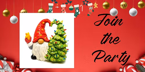 Light Up Ceramic Tree Hugging Gnome