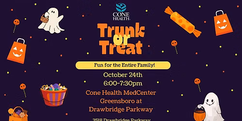 Trunk or Treat at Cone Health MedCenter Greensboro