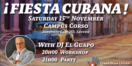 Fiesta Cubana with DJ El Guapo and Open Level workshop!\ud83d\udd25\ud83d\udd25\ud83d\udd25