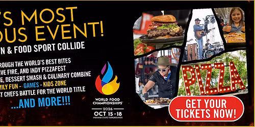 World Food Championships at Indiana State Fairgrounds