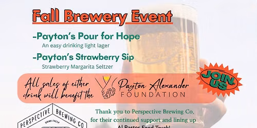 Payton's Pour for Hope - Perspective Brewing