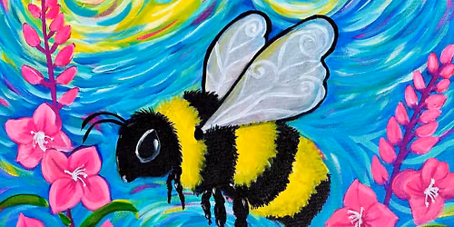 Alaskan Icon Series-Bumblebee and Fireweed