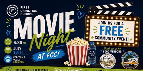 Free Movie Night At FCC Columbiana