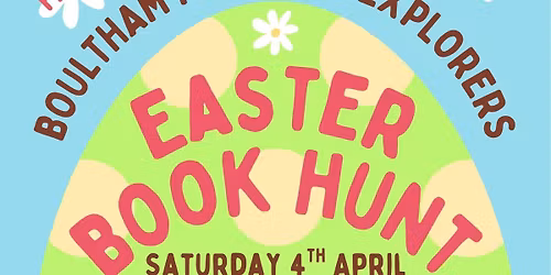 Boultham Park Mini Explorers Book Hunt! 