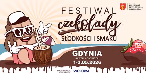 MAJ\u00d3WKA NA FALI. CZEKO FEST Festiwal Czekolady, S\u0142odko\u015bci i Smaku w Gdyni
