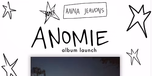 ANNA JEAVONS 'ANOMIE' LAUNCH