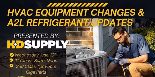 HVAC Equipment Changes and A2L Refrigerant Updates