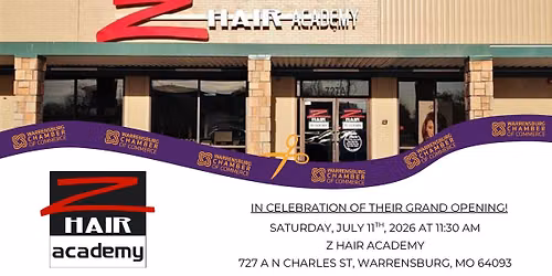 Ribbon Cutting- Z Hair Academy