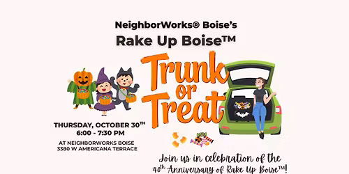 Rake Up Boise\u2122 Trunk or Treat (Celebrating the 40th Anniversary!)
