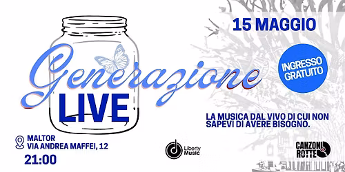 Generazione Live - Maltor (15 maggio 2026) - Milano