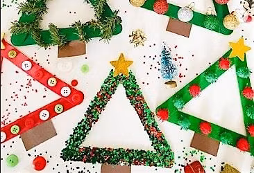 Christmas Crafting for 2-4 year olds