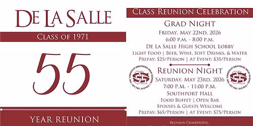 Class of 1971 Reunion Celebration