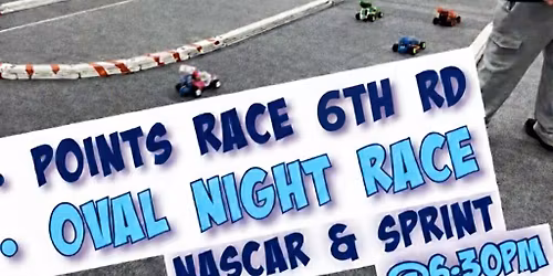 Oval Night - Points Race 6th Round